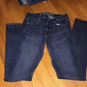 Hi rise american eagle jeans